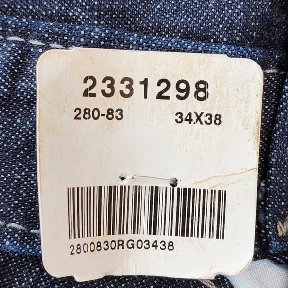 Carhartt Men's Flame-Resistant Relaxed Fit 5-Pocket Jean - 34X38 - Picture 9 of 9